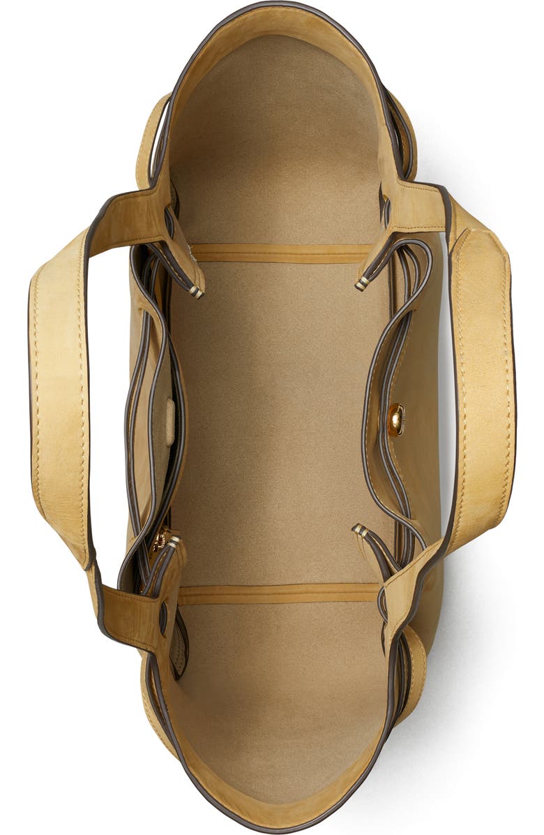 Tory Burch Romy Nubuck Leather Tote, Alternate, color,