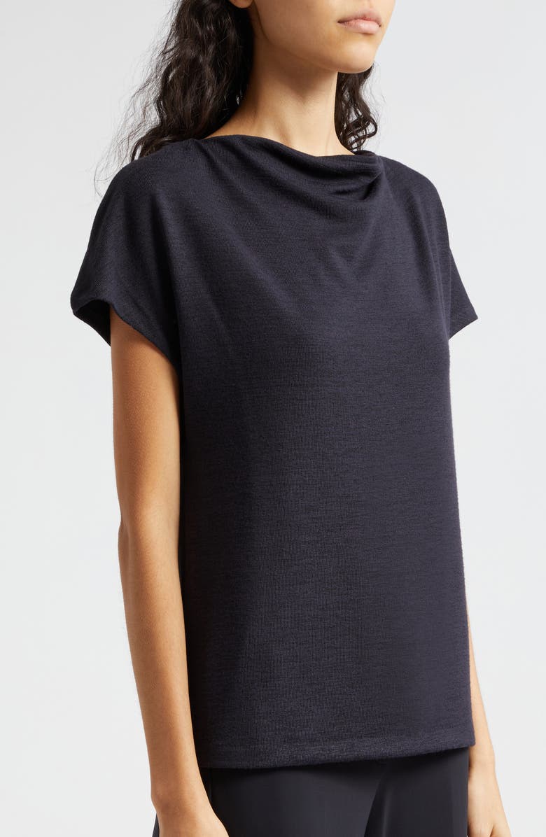 Vince Cowl Neck Top, Alternate, color, Coastal Blue