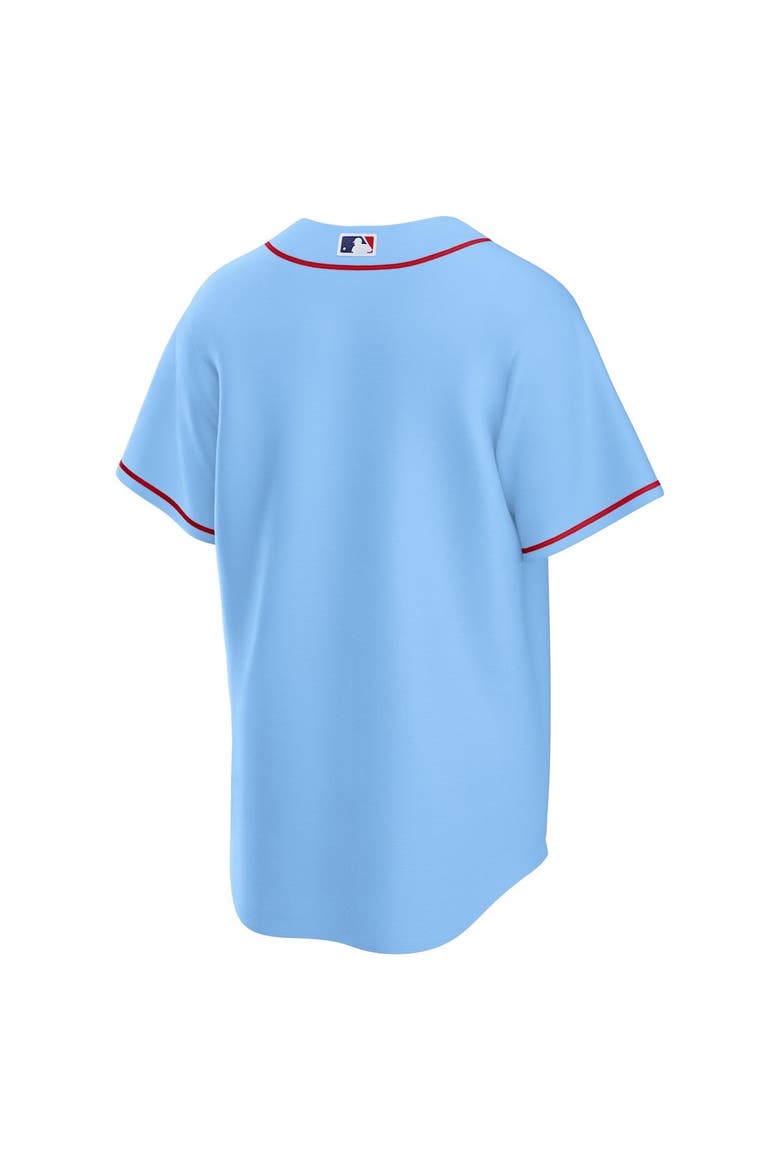 Men's Nike Light Blue St. Louis Cardinals Alternate Replica Team Jersey, Alternate, color, Light Blue