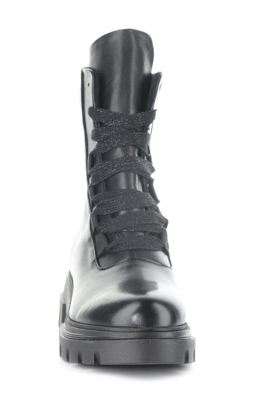 Bos. & Co. Foster Waterproof Lug Sole Bootie In Black