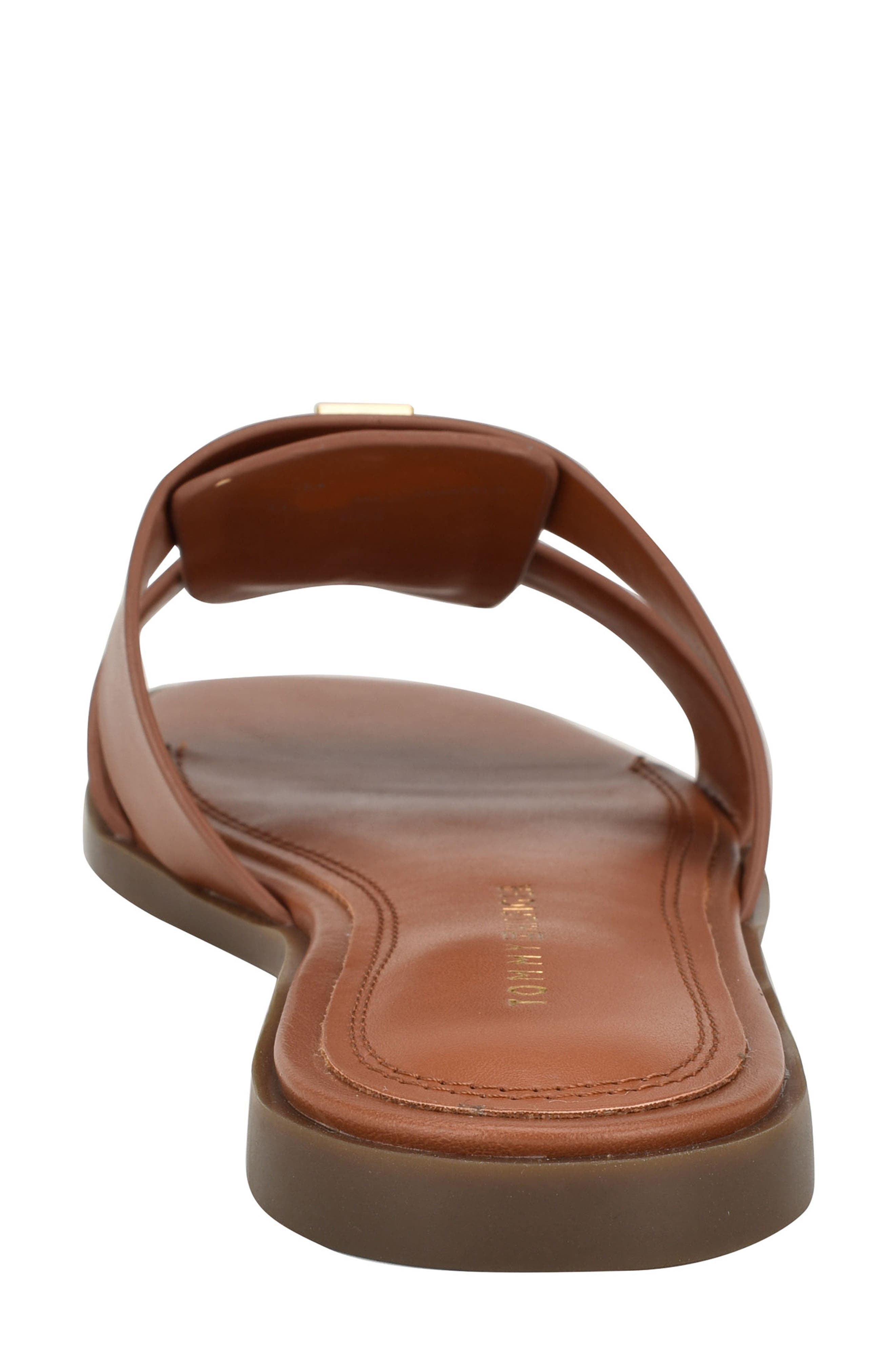 Pixee Slide Sandal, Alternate, color, MEDIUM BROWN