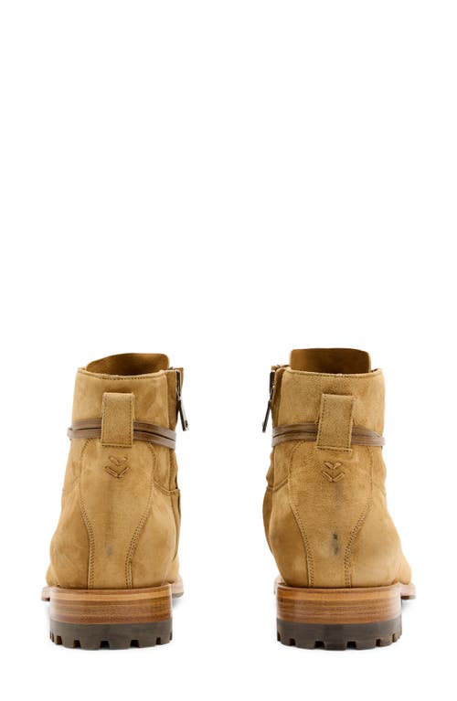 John Varvatos Moto Lace-up Boot In Brown