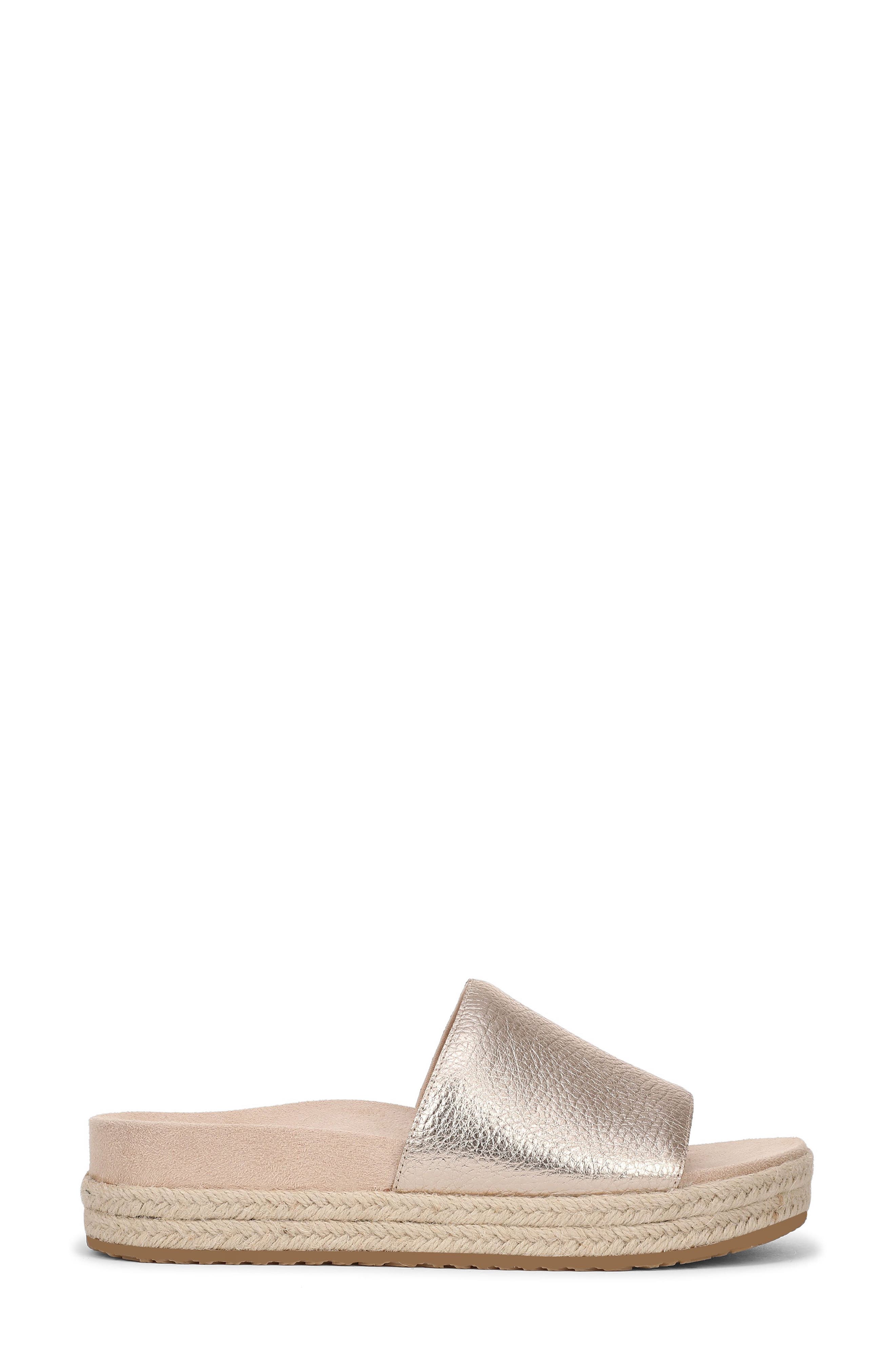 Yasmina Slide Sandal, Alternate, color, BRONZE