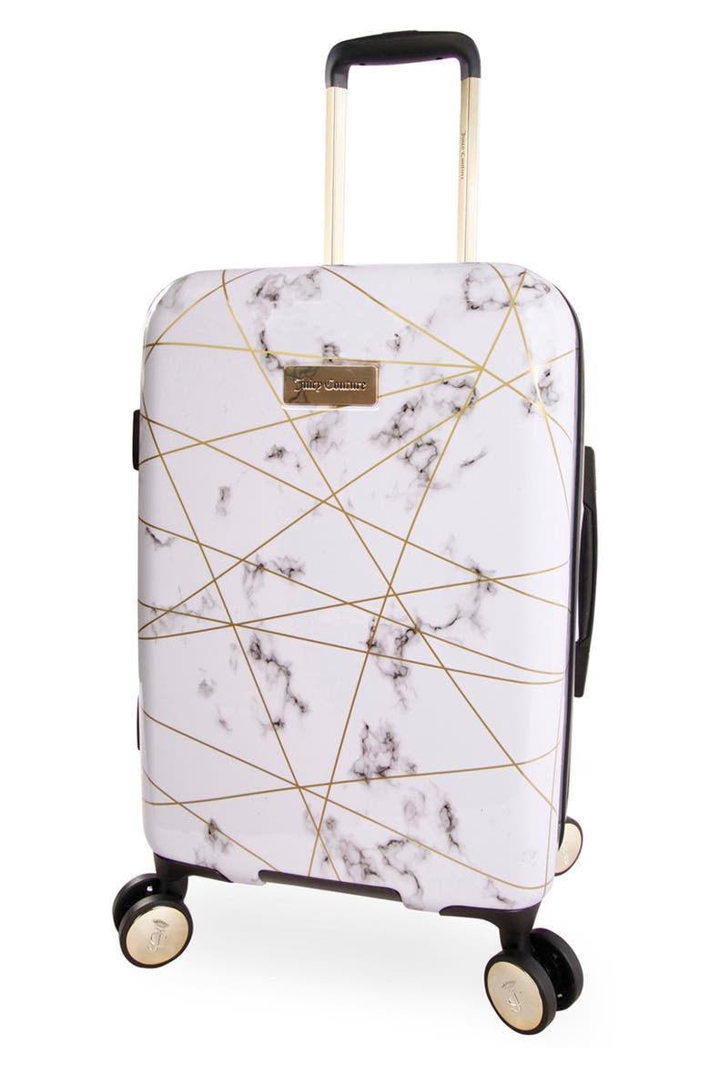 Vivian Collection 21" Hardside Spinner Suitcase, Alternate, color, MARBLE WEB