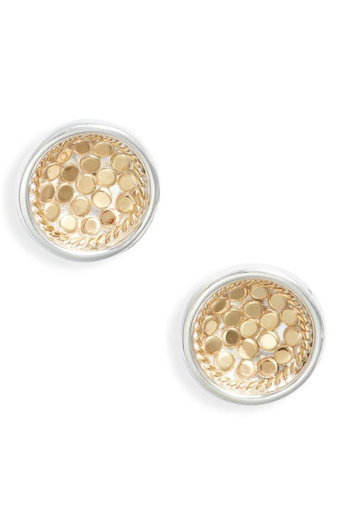 Classic Dish Stud Earrings