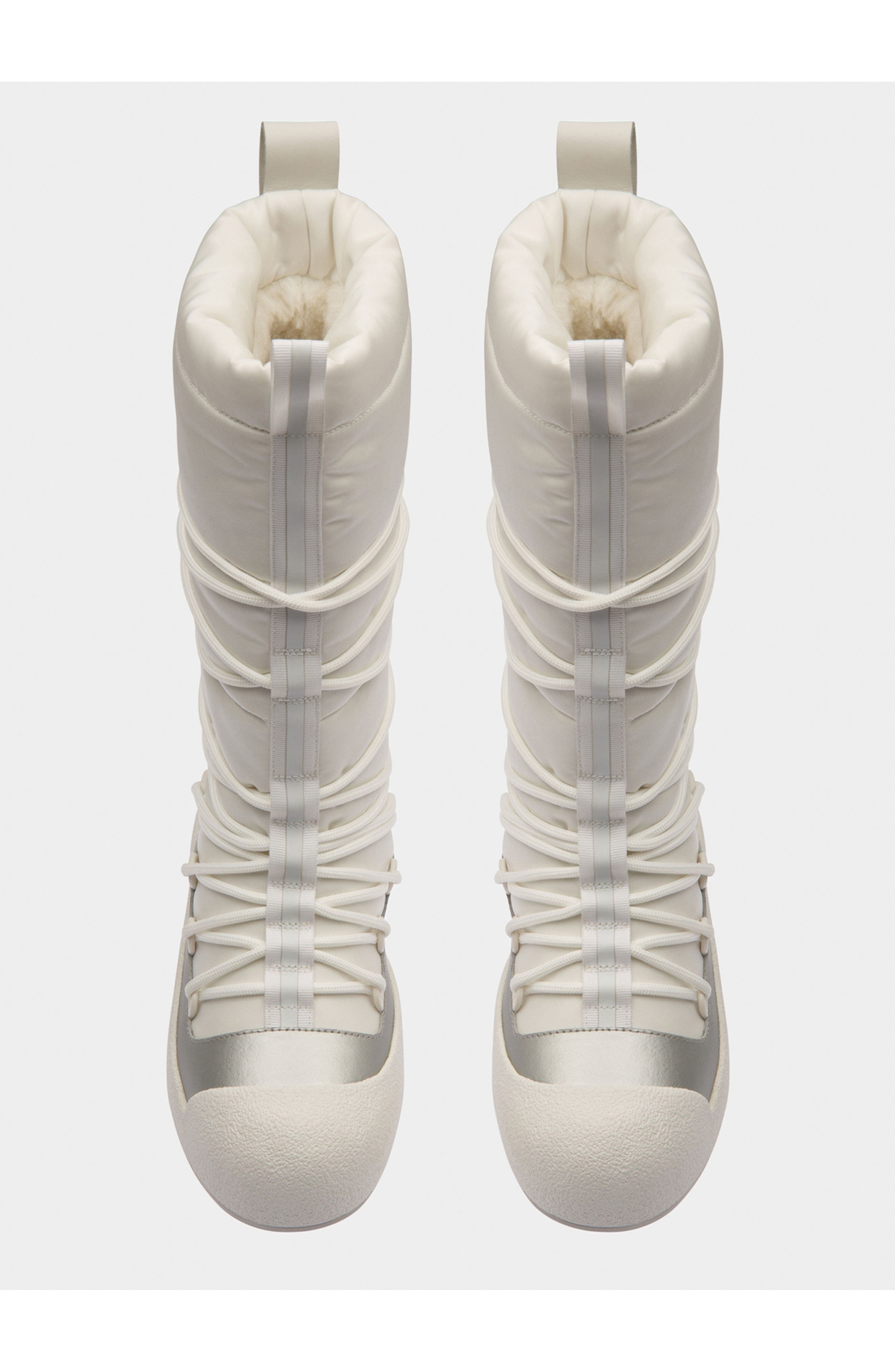 Bally Cathye Recycled Nylon & Leather Boots, Alternate, color, 