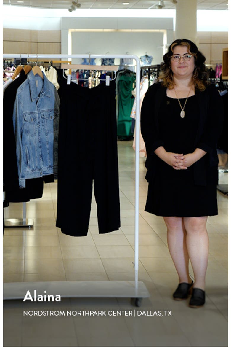 Belted Crop Wide Leg Pants video