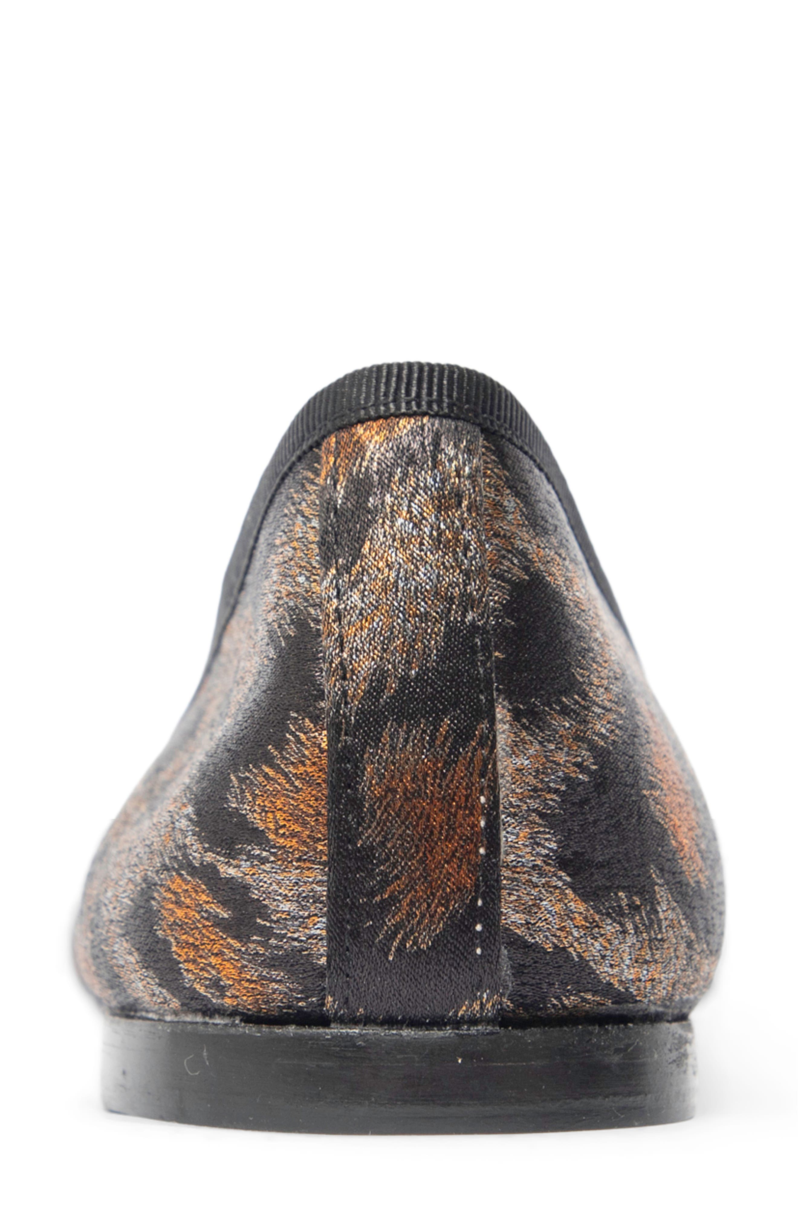 Best Cap Toe Ballet Flat, Alternate, color, BLACK LEOPARD