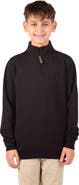 TailorByrd Kids' Fleece Quarter-Zip Pullover