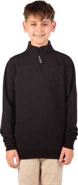 TailorByrd Kids' Fleece Quarter-Zip Pullover
