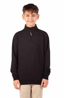TailorByrd Kids' Fleece Quarter-Zip Pullover
