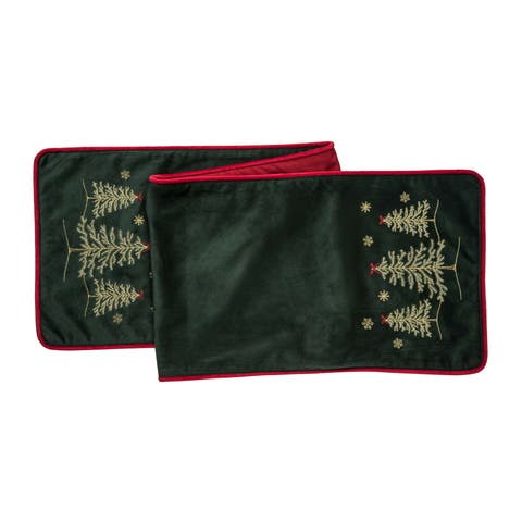 Christmas Tree Forest Table Runner 14" x 72"