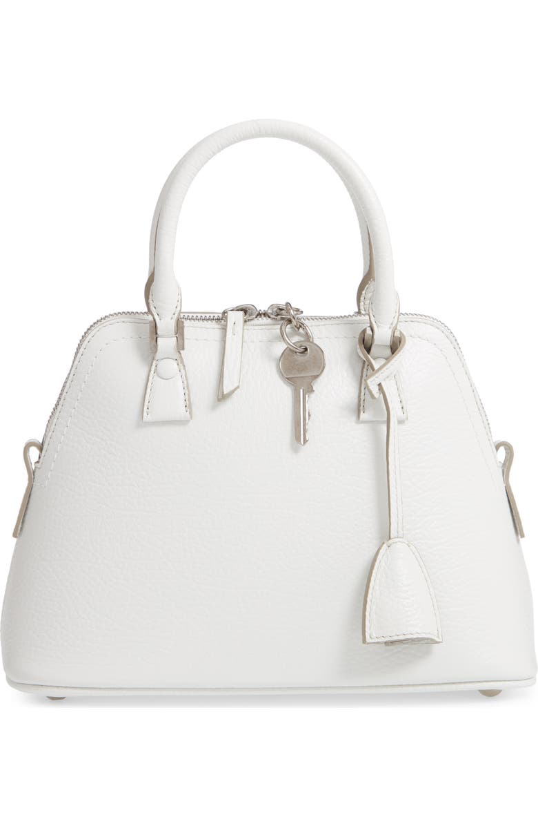 Maison Margiela Small 5AC Calfskin Leather Handbag, Alternate, color,