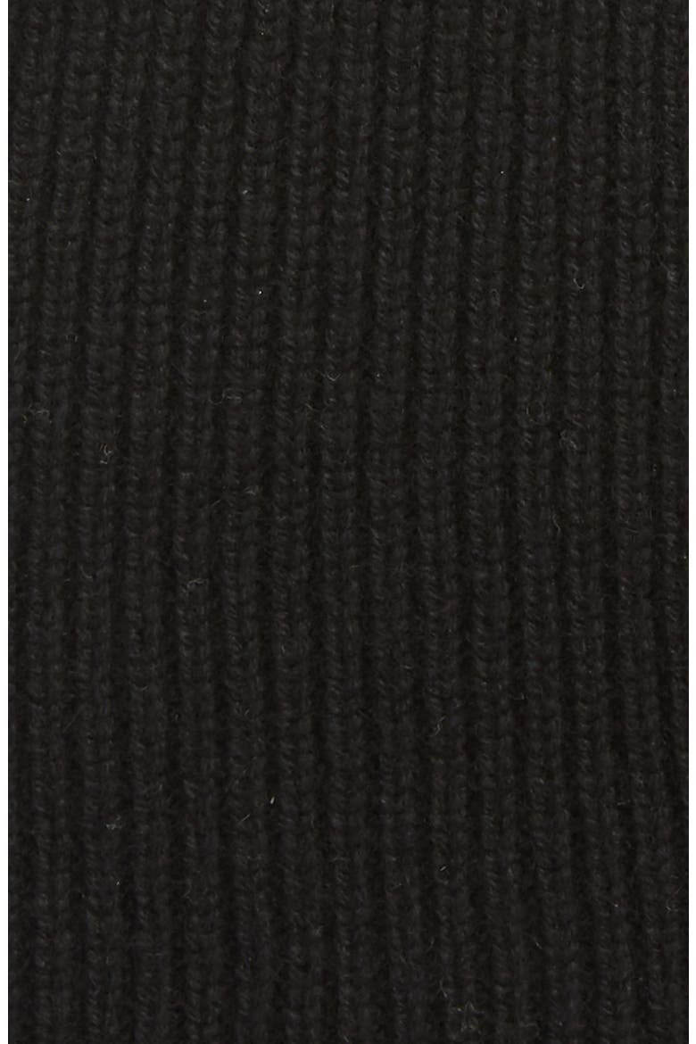 Ace Cashmere Beanie, Alternate, color, BLACK