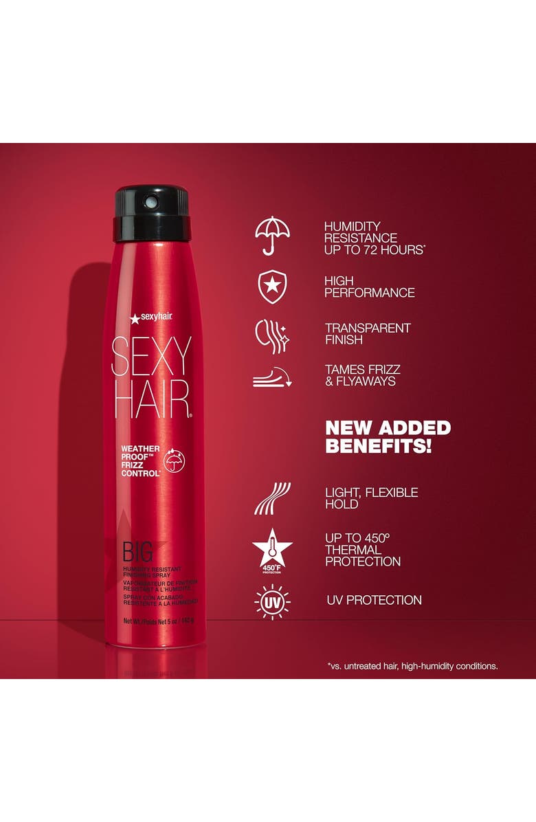 SEXY HAIR SexyHair Big Weather Proof Frizz Control Finishing Spray 1.6 oz, Alternate, color, N/A