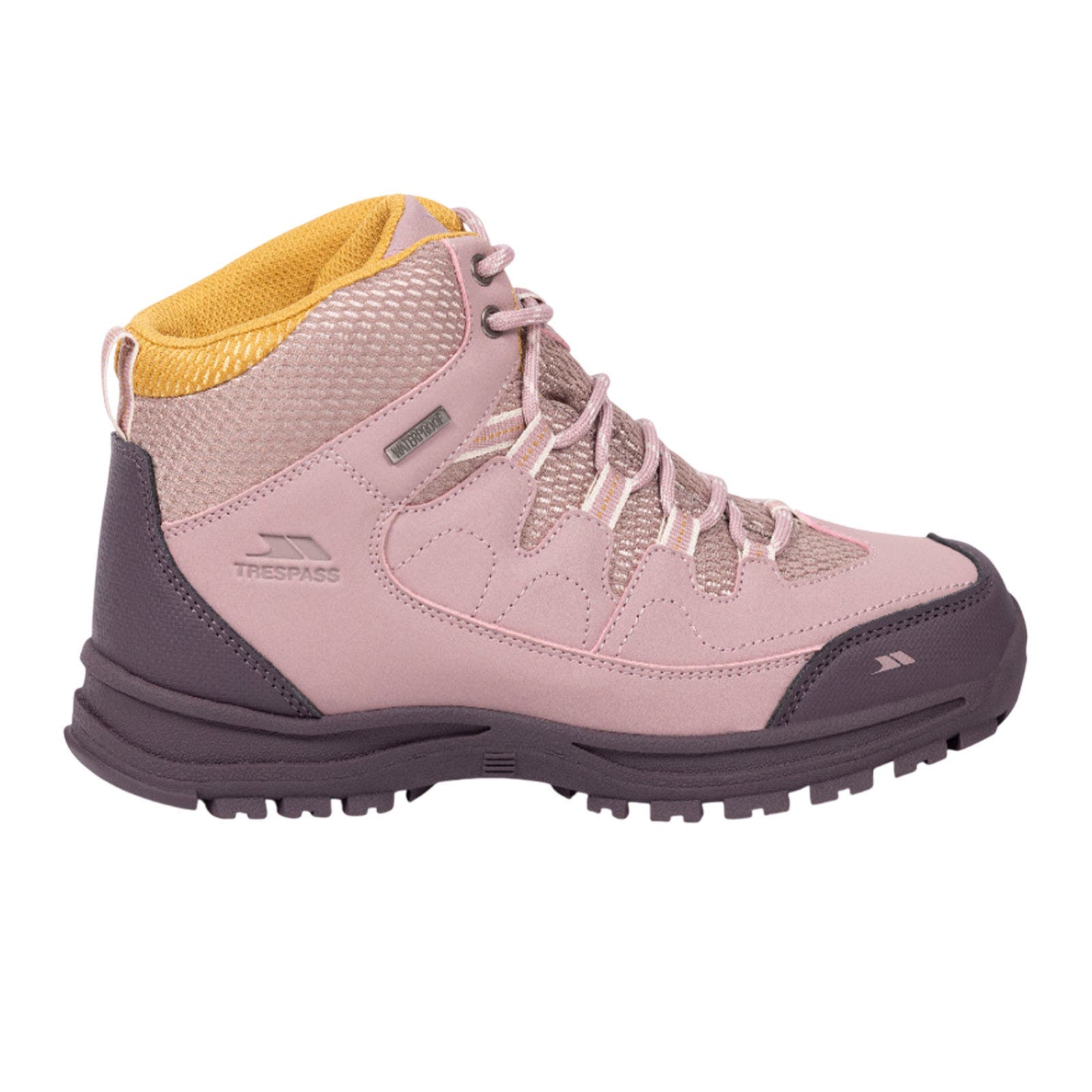 Mitzi Waterproof Walking Boots, Alternate, color, Rosewood