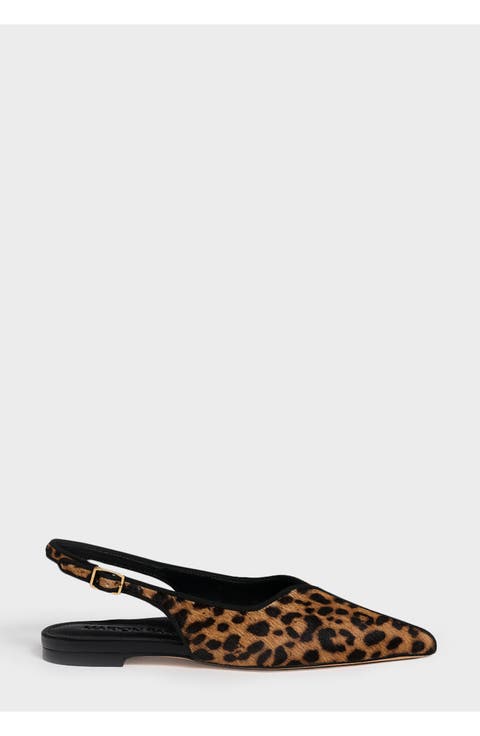 Cynthia Flat | Calf Hair