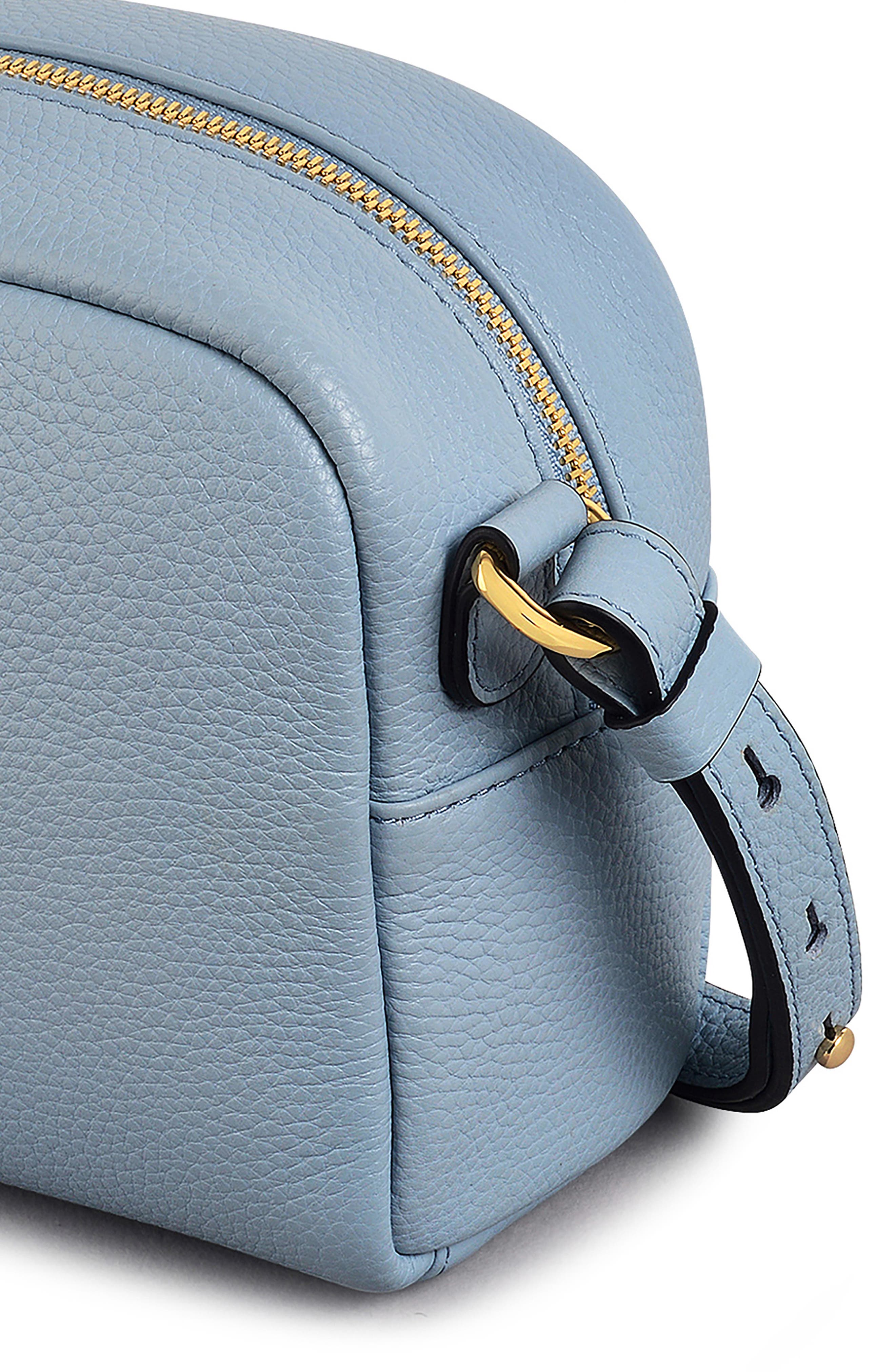 Radley The Daily Small Zip Around Crossbody Bag, Alternate, color, Smoke Blue