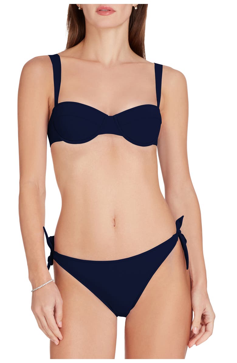 VALIMARE Milos Side Tie Bikini Bottom, Main, color, Navy Blue
