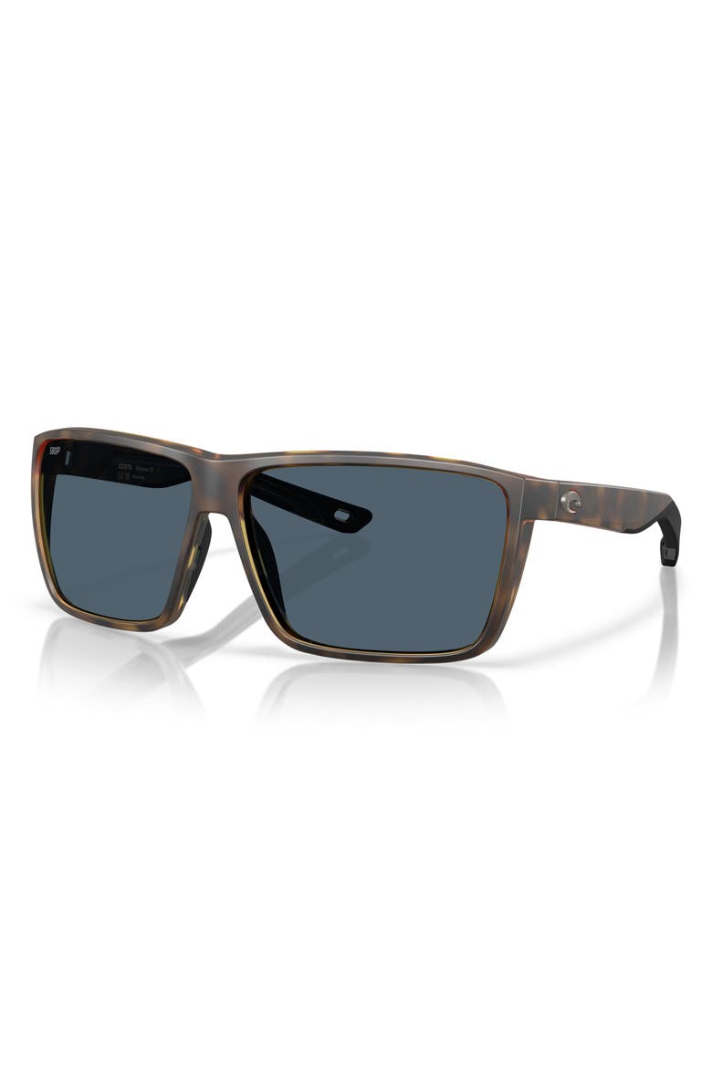 Costa Del Mar Rincon II 64mm Sunglasses, Alternate, color, Matte Tortoise / Gray