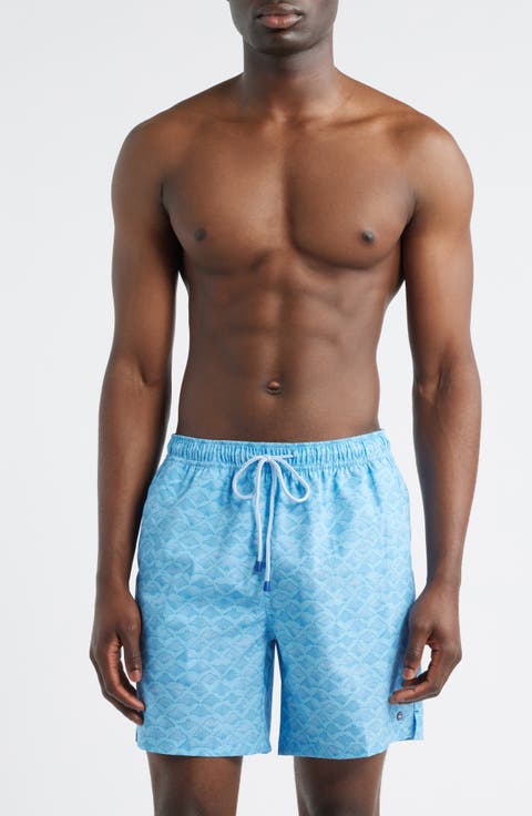 Coronado Stingray Print Swim Trunks