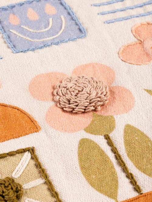 Gauri Kohli Junia Throw Pillow Cover In Multi