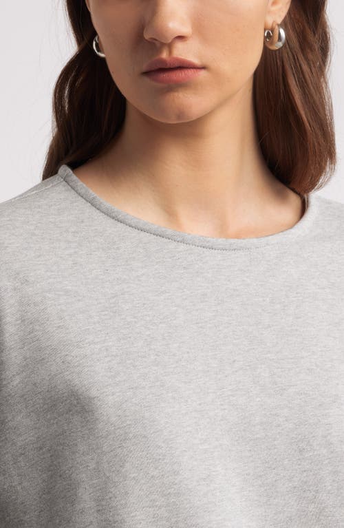Nordstrom French Terry Top In Gray