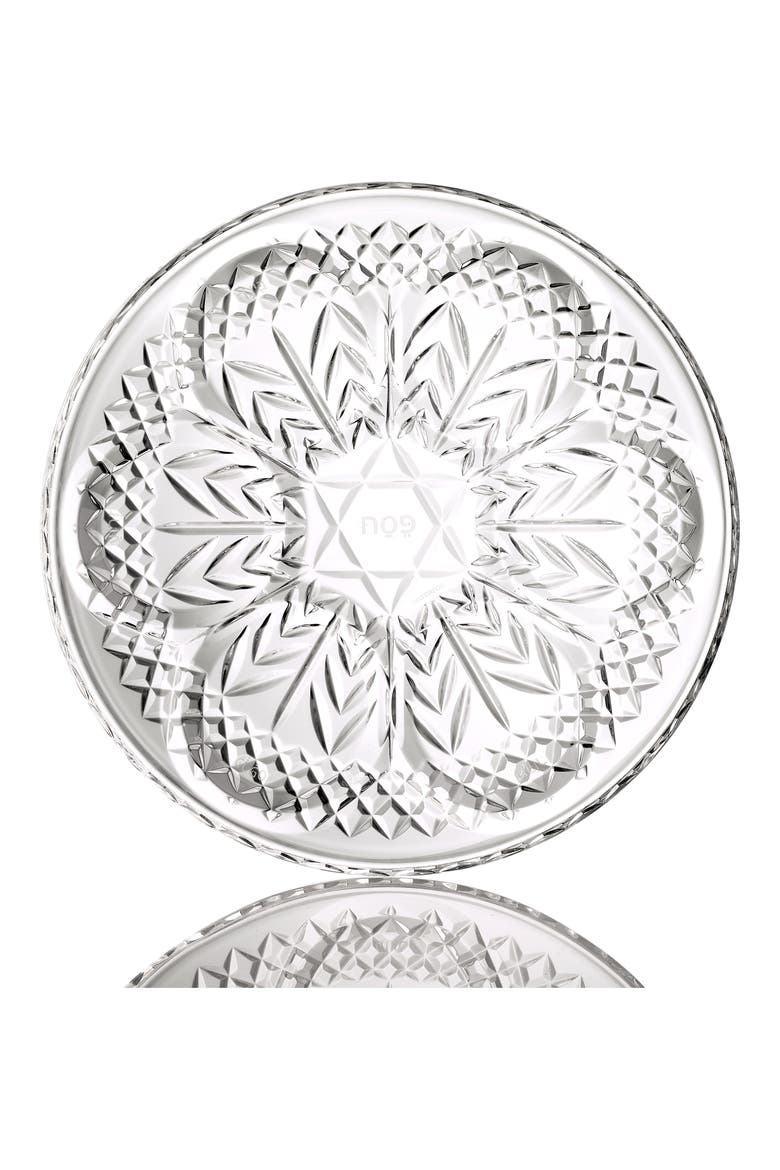 Crystal Seder Plate, Alternate, color, NO COLOR