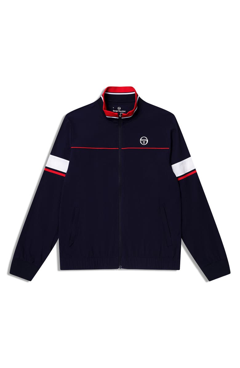 Sergio Tacchini Solare Track Jacket, Alternate, color, Maritime Blue