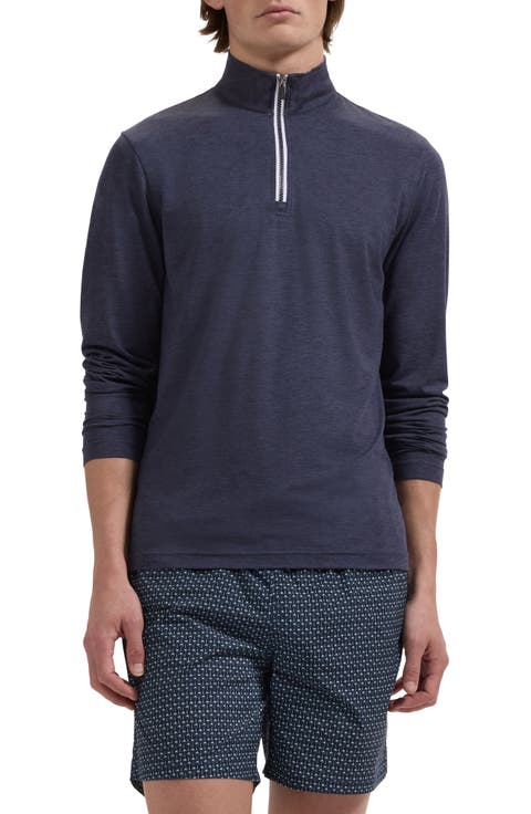 Kai Palm Print Swim Trunks