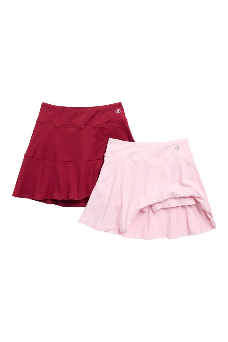 Kids' Assorted 2-Pack Skort, Alternate, color, RUMBA RED