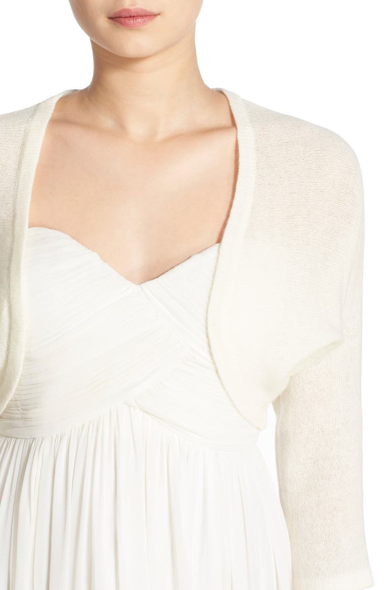 CAROLINA AMATO Cashmere Shrug, Alternate, color, 