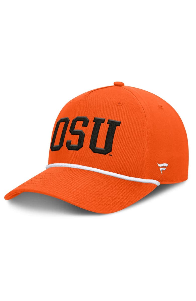 FANATICS Men's Fanatics Orange Oregon State Beavers Foul Ball Rope Adjustable Hat, Main, color, Orange