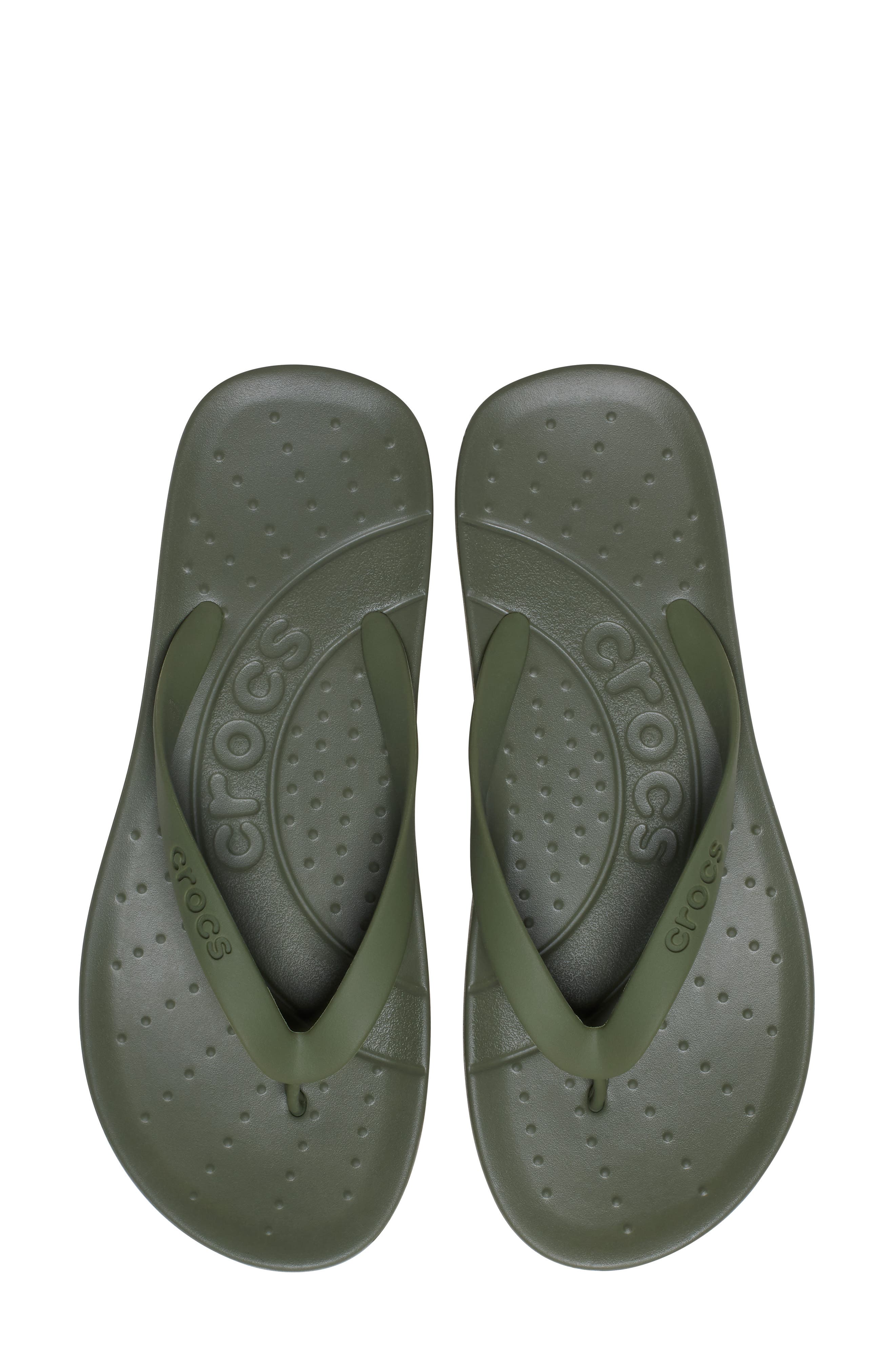 Gender Inclusive Flip Flop Sandal, Alternate, color, ARMY GREEN
