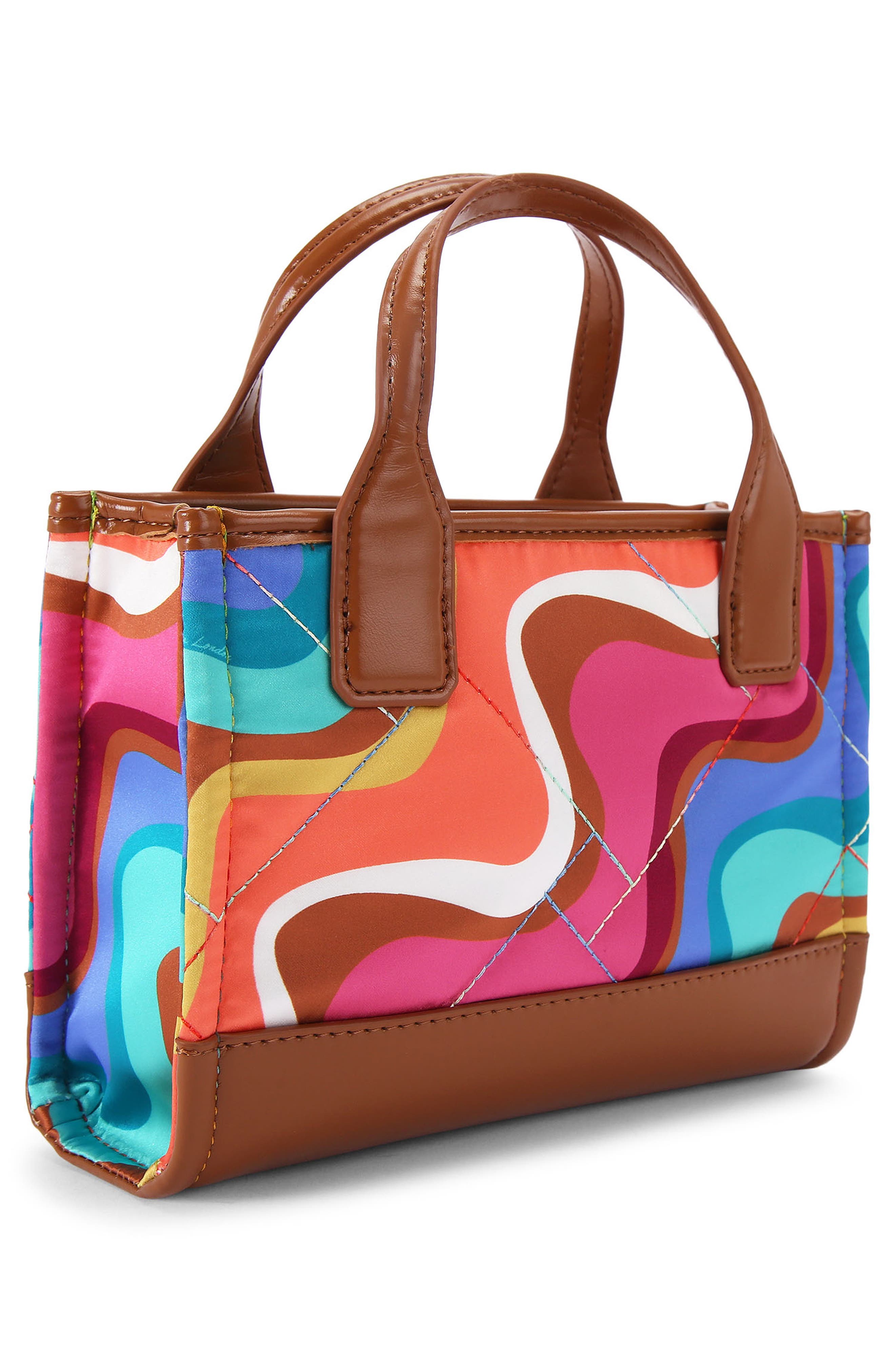 Kurt Geiger London Extra Small Quilted Shopper Bag, Alternate, color, 