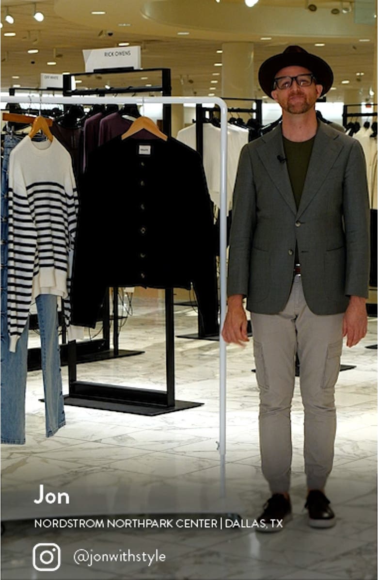 Michaela Rib Cashmere Cardigan, sales video thumbnail