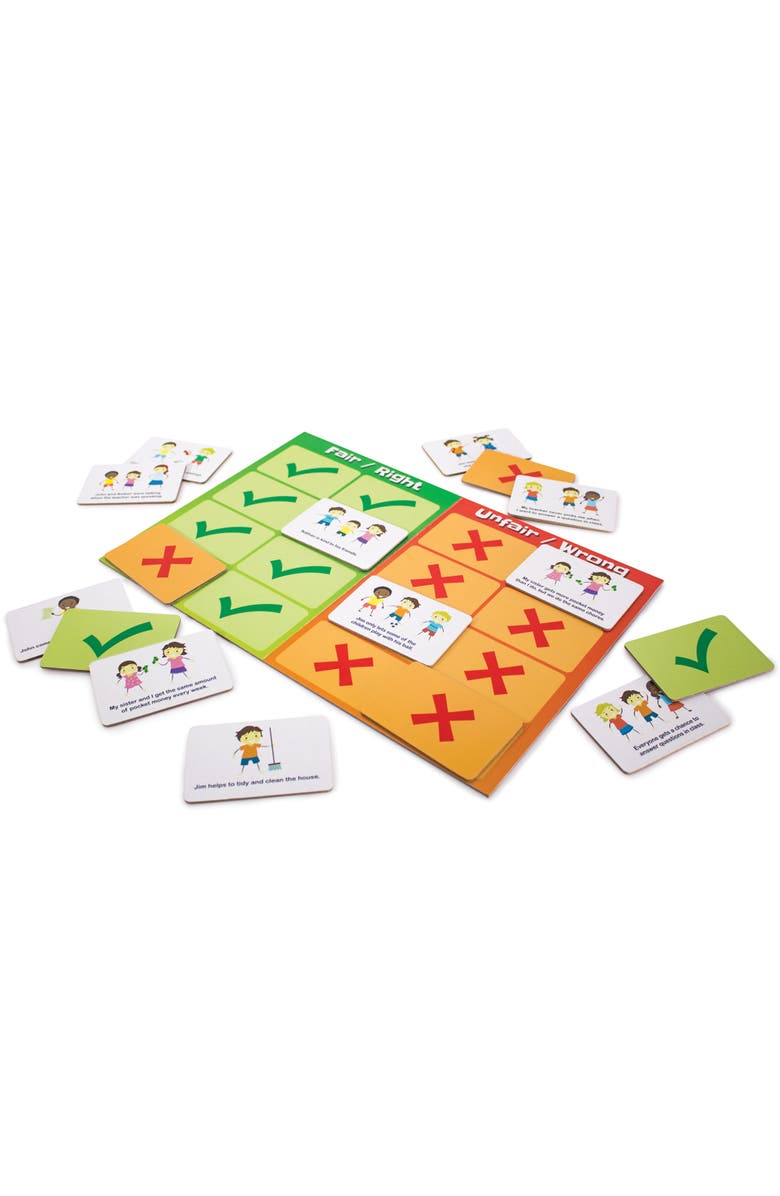 Junior Learning 6 Social Skills Games, Alternate, color, Multicolored