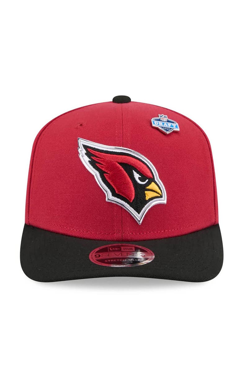 New Era Men's New Era  Cardinal/Black Arizona Cardinals 2026 NFL Draft 9SEVENTY Adjustable Hat, Alternate, color, Cardinal