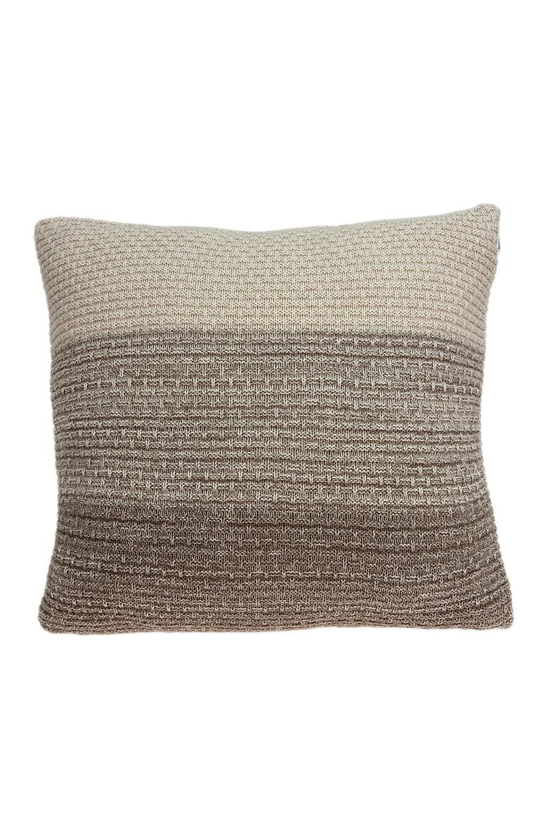 PARKLAND COLLECTION Camden Transitional Pillow - 20" x 20" - Tan, Main, color, 