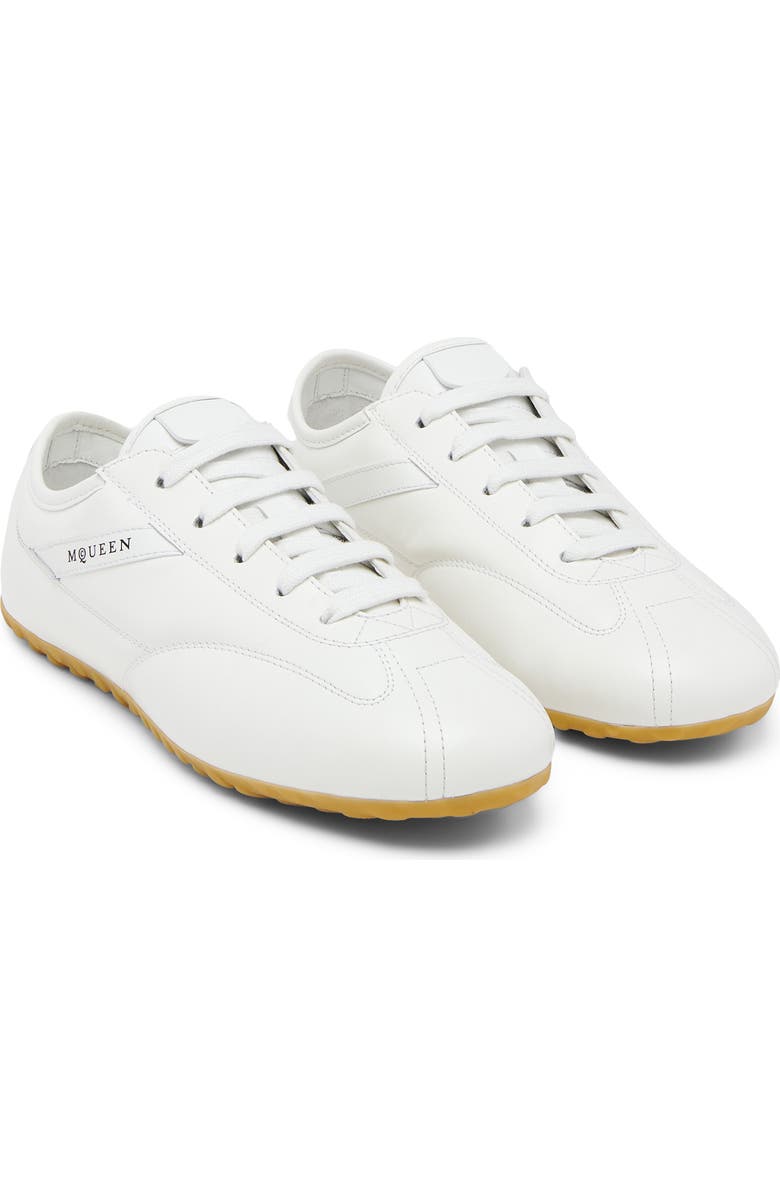 McQueen Boxe Sneaker, Main, color, White/ White
