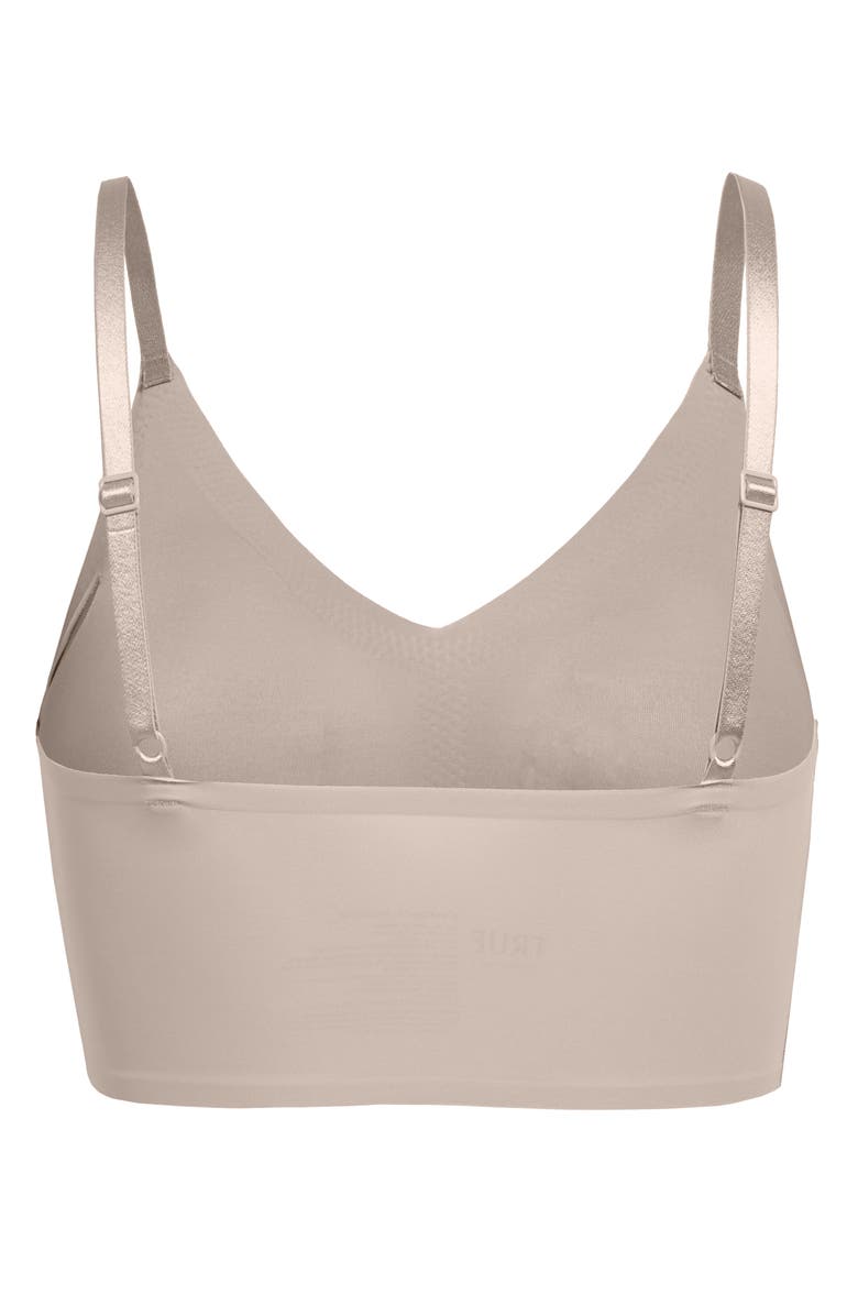 True & Co True Body Lift Triangle Bra, Alternate, color, Mink