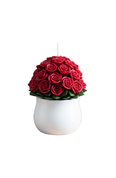 Rose Bouquet Scented Candle
