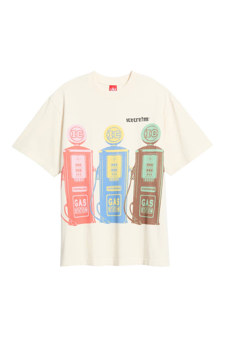 Raspberry Graphic T-shirt, Main, color, ANTIQUE WHITE
