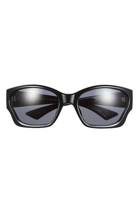 Salacious 61mm Rectangle Sunglasses