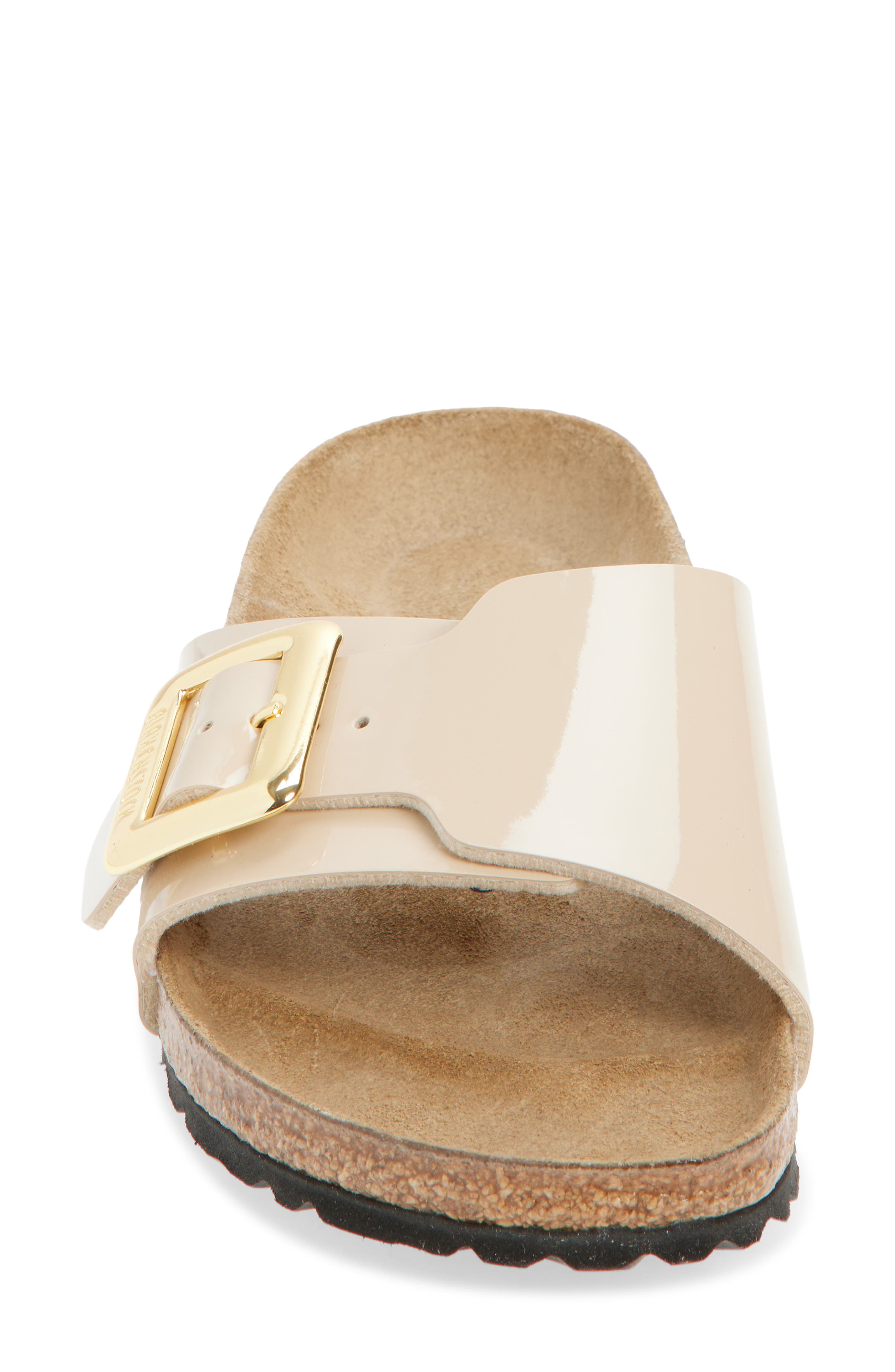 Birkenstock Catalina Luxe Slide Sandal, Alternate, color, Sand