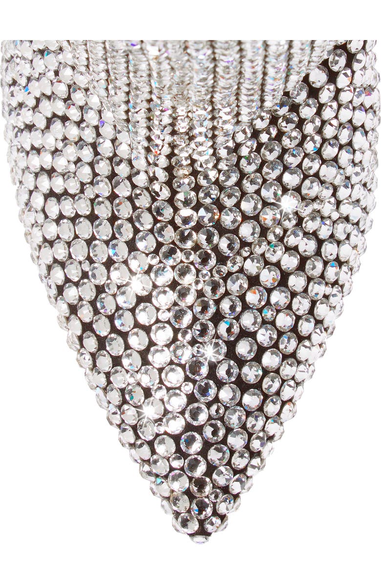 Saint Laurent Niki Crystal Embellished Boot, Alternate, color,