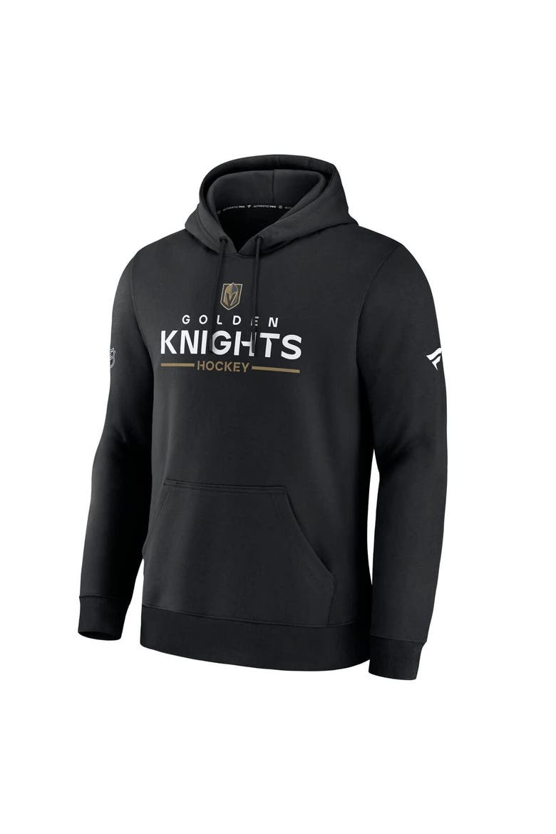 Men's Fanatics Black Vegas Golden Knights Authentic Pro Primary Hoodie, Alternate, color, Black