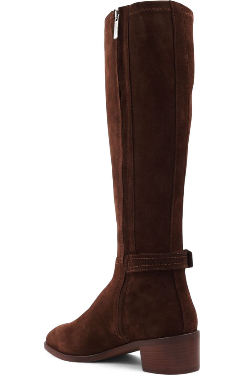 Aquatalia Roksana Weatherproof Knee High Boot, Alternate, color, Brandy Suede