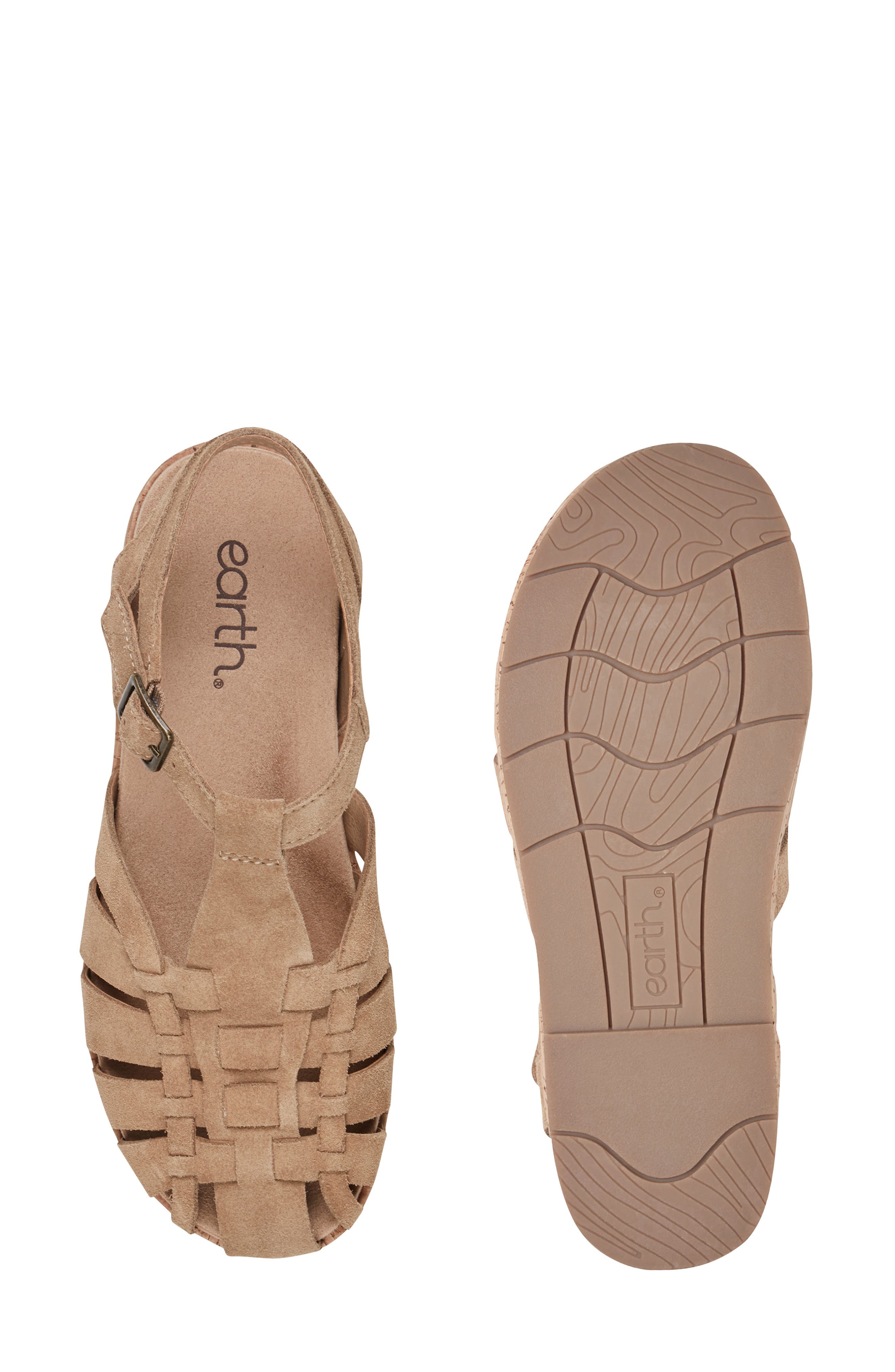 Alazia Sandal, Alternate, color, LIGHT BROWN