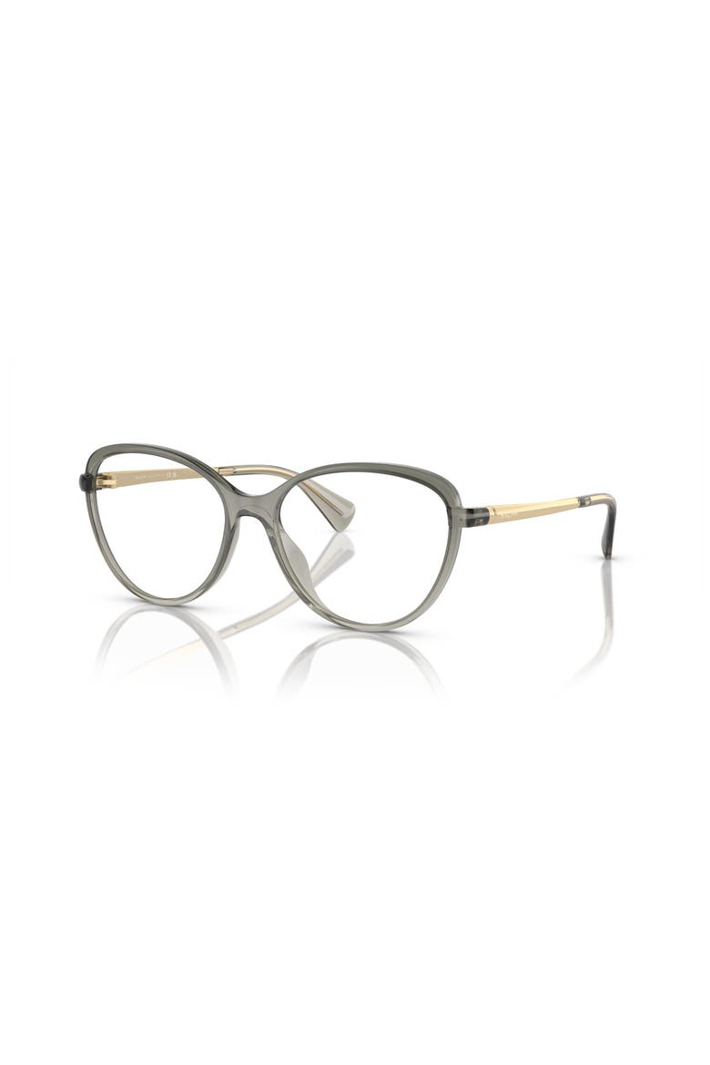 53mm Oval optical glasses, Main, color, Grey